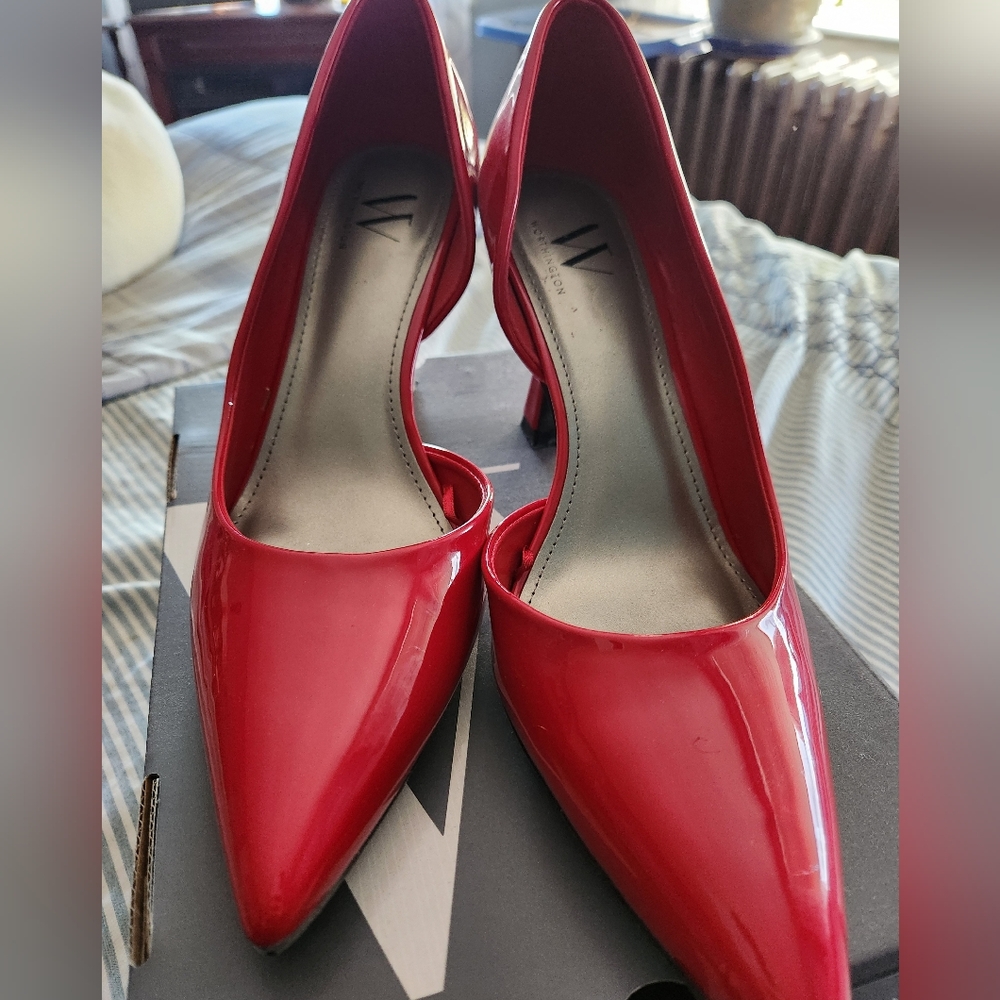 Red Patent Leather omen's Shoes